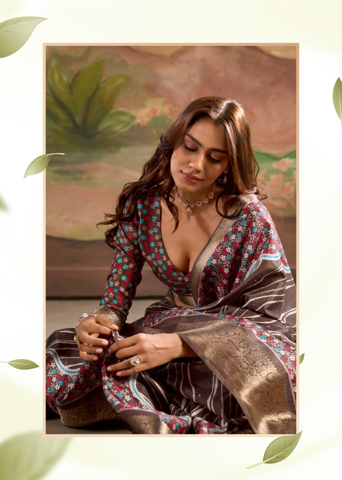 Jamoon Silk Saree - Chic Designer Saree for Classic Elegance - Posyfish.in