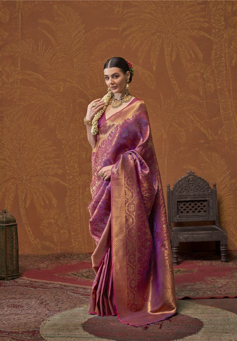Premium Handloom Silk Saree for Women | Elegant Ethnic Weaving - Posyfish.in