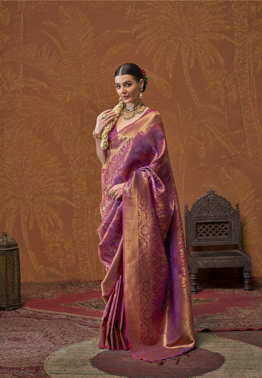 Premium Handloom Silk Saree for Women | Elegant Ethnic Weaving - Posyfish.in