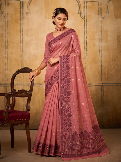 Premium Designer Cotton Sarees For Daily and Office Wear