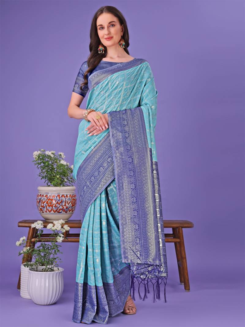Traditional Cotton Saree – Soft, Lightweight & Elegant