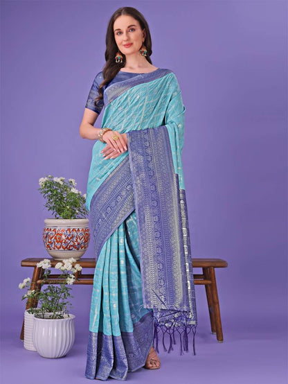 Traditional Cotton Saree – Soft, Lightweight & Elegant