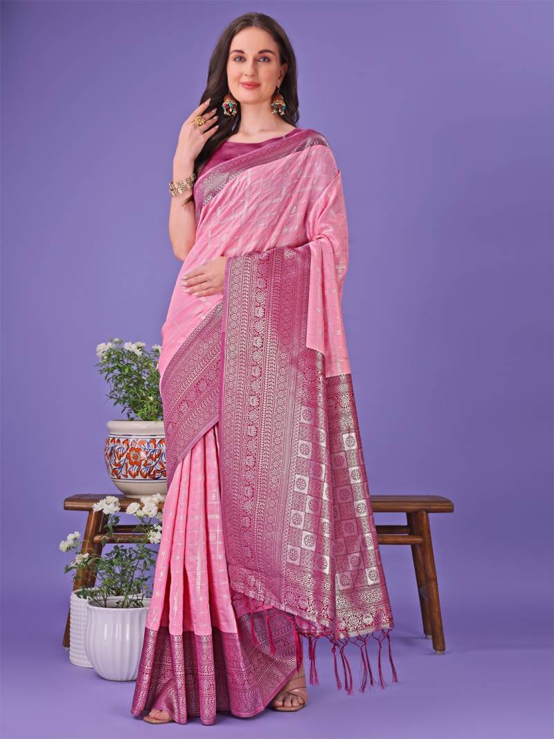 Traditional Cotton Saree – Soft, Lightweight & Elegant