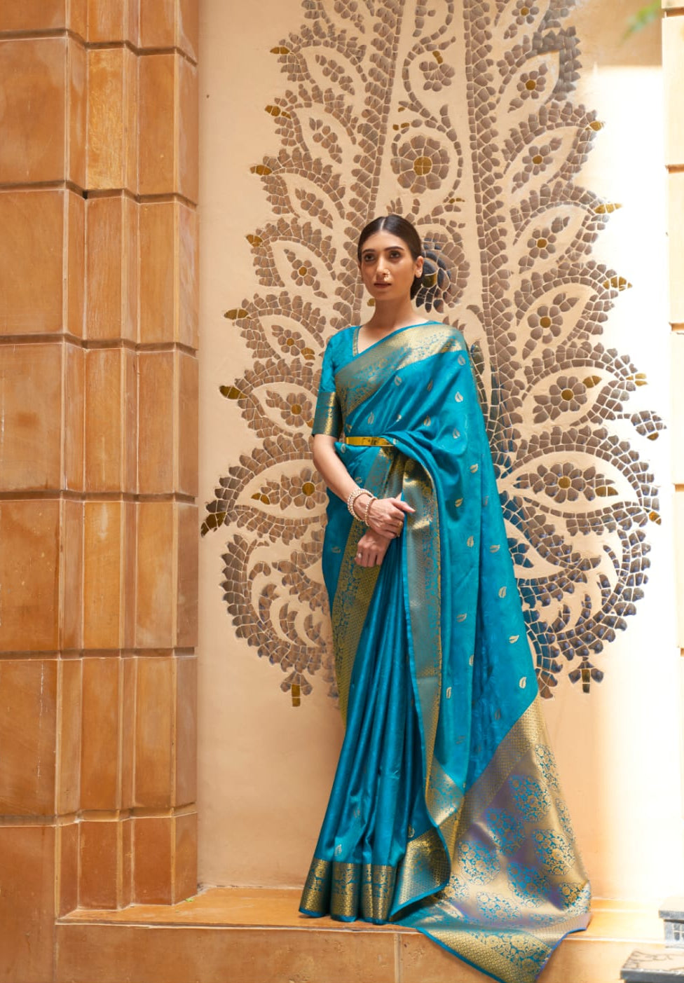 Premium Silk Handloom Saree for Women | Elegant Ethnic Wear - Posyfish.in