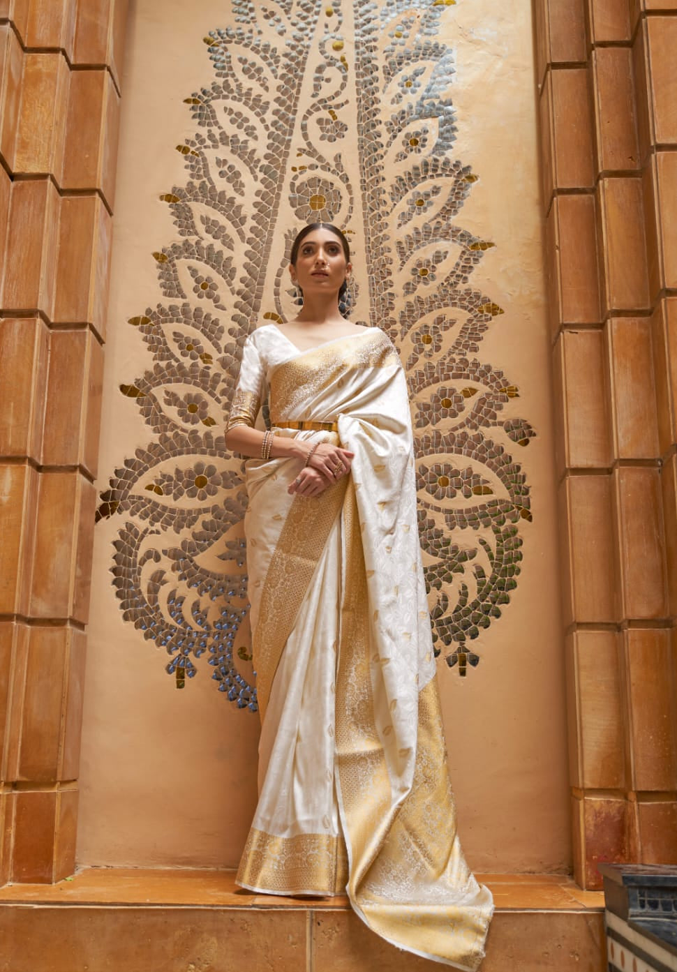 Premium Silk Handloom Saree for Women | Elegant Ethnic Wear - Posyfish.in