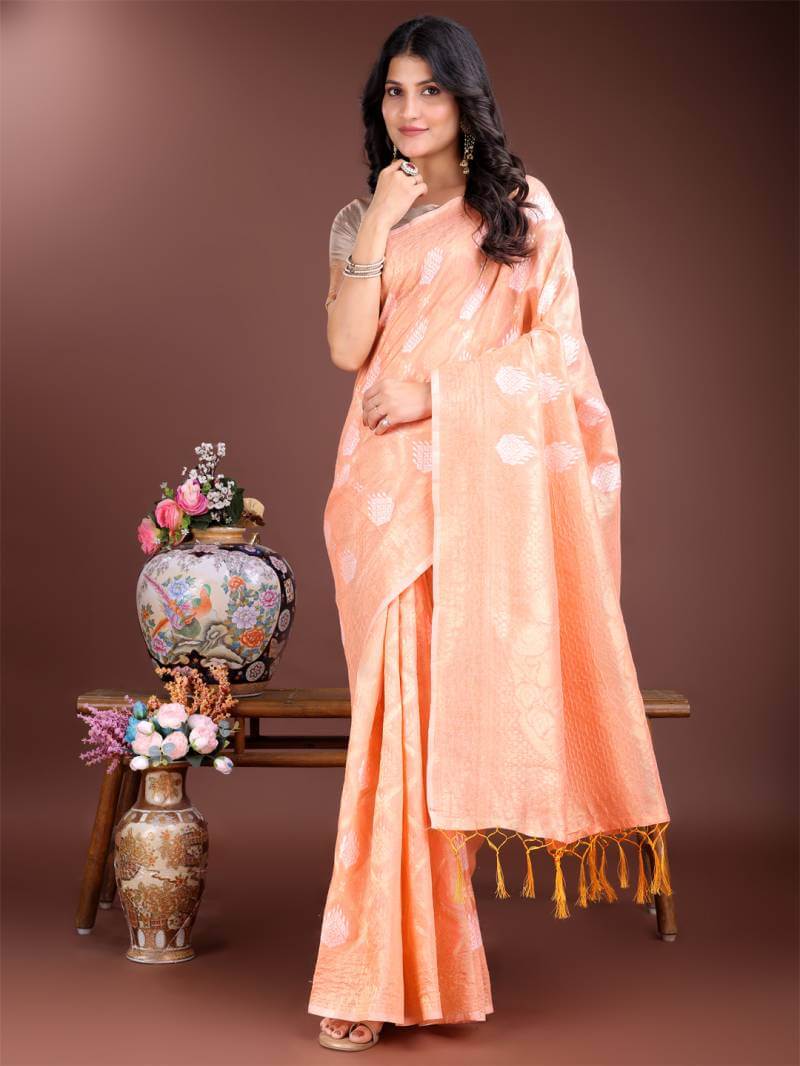 Printed Premium Cotton Saree for Everyday Elegance