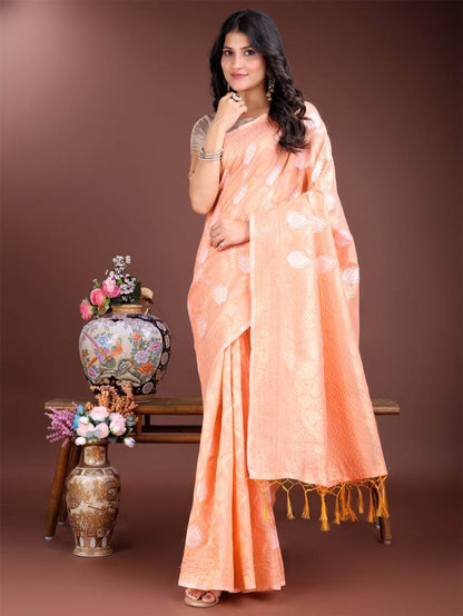 Printed Premium Cotton Saree for Everyday Elegance