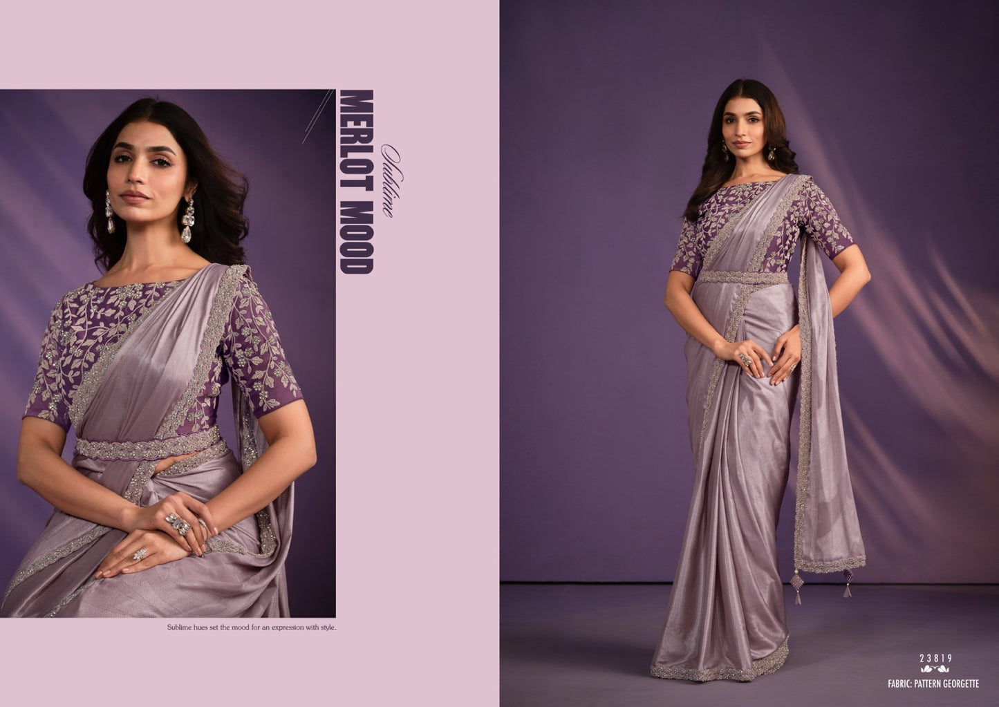 Exotica Designer Heavy Ready To Wear Saree Collection for Stunning Party Wear - Posyfish.in
