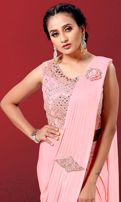 Exclusive Ready To Wear Fancy Saree Collection - Elevate Your Style - Posyfish.in