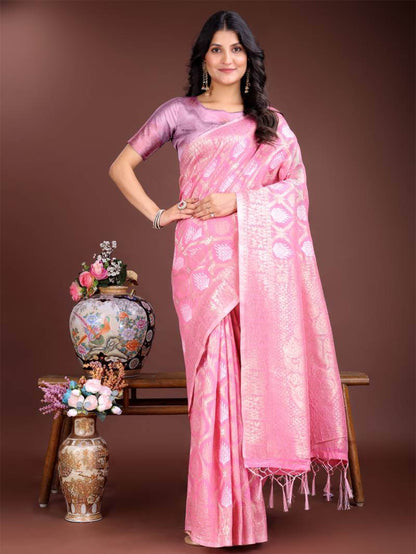 Printed Premium Cotton Saree for Everyday Elegance