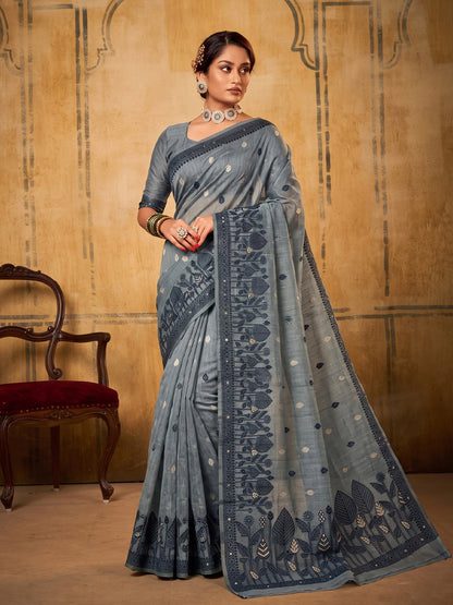 Premium Designer Cotton Sarees For Daily and Office Wear
