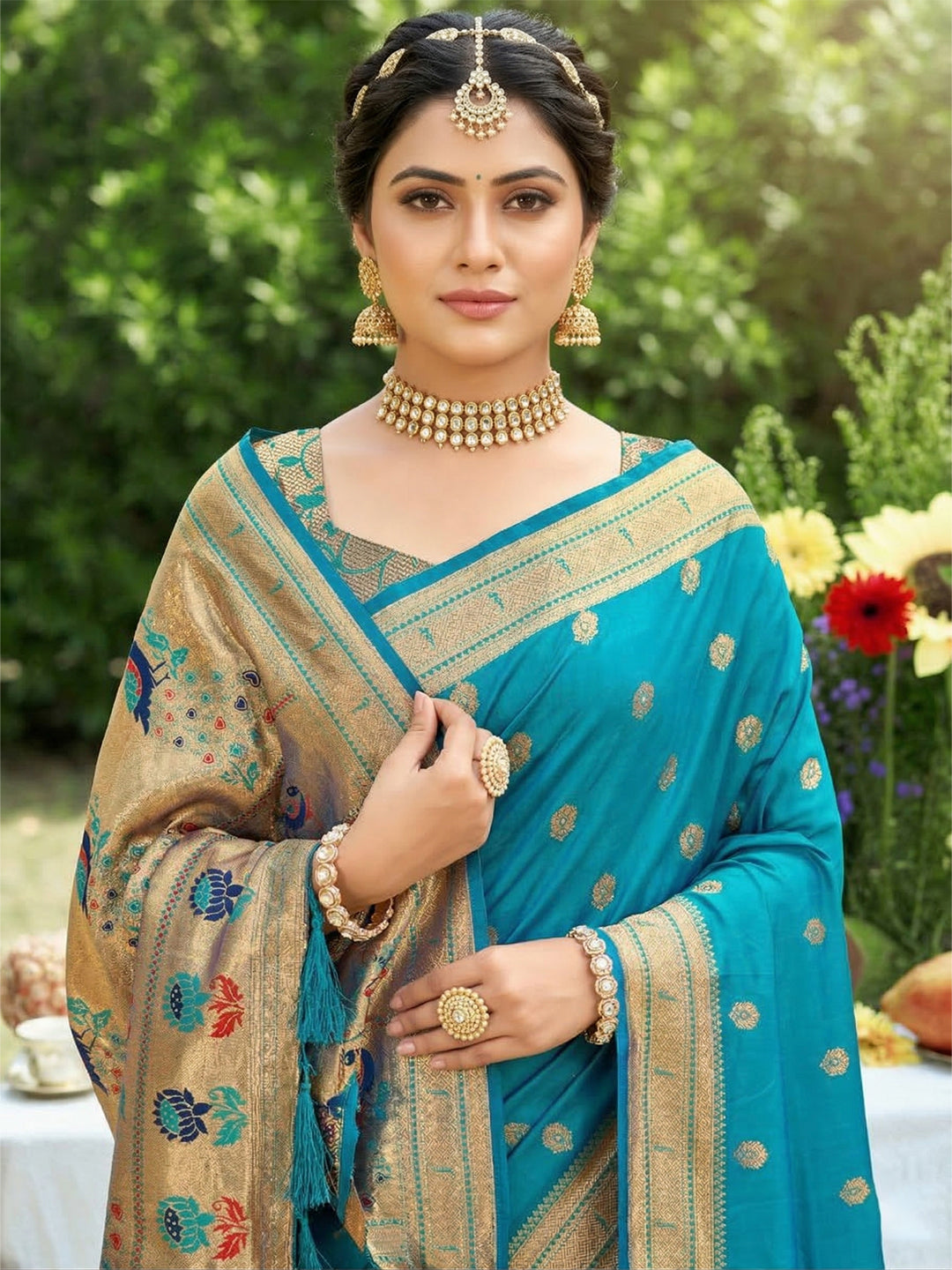 Elegant Silk Saree for Women | Premium Designer Ethnic Wear - Posyfish.in
