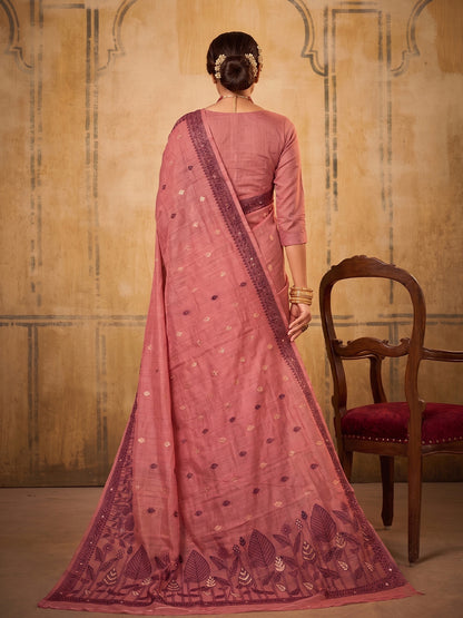 Premium Designer Cotton Sarees For Daily and Office Wear