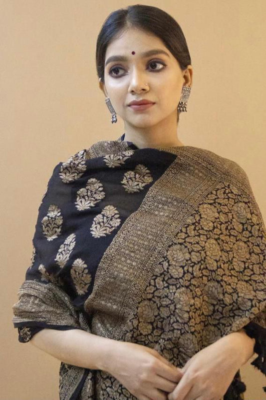 Lichi Silk Jacquard Saree Collection for Elegant Occasions - Posyfish.in