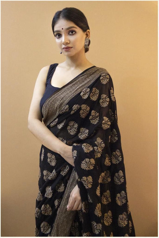 Lichi Silk Jacquard Saree Collection for Elegant Occasions - Posyfish.in