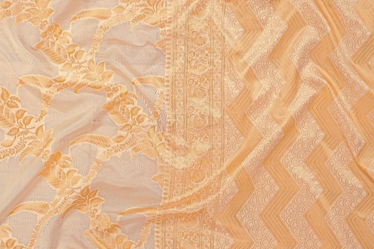 Lichi Silk Jacquard Saree for Festive Elegance - Posyfish.in