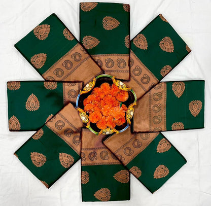 Lichi Silk Jacquard Saree Collection for Elegant Occasions - Posyfish.in