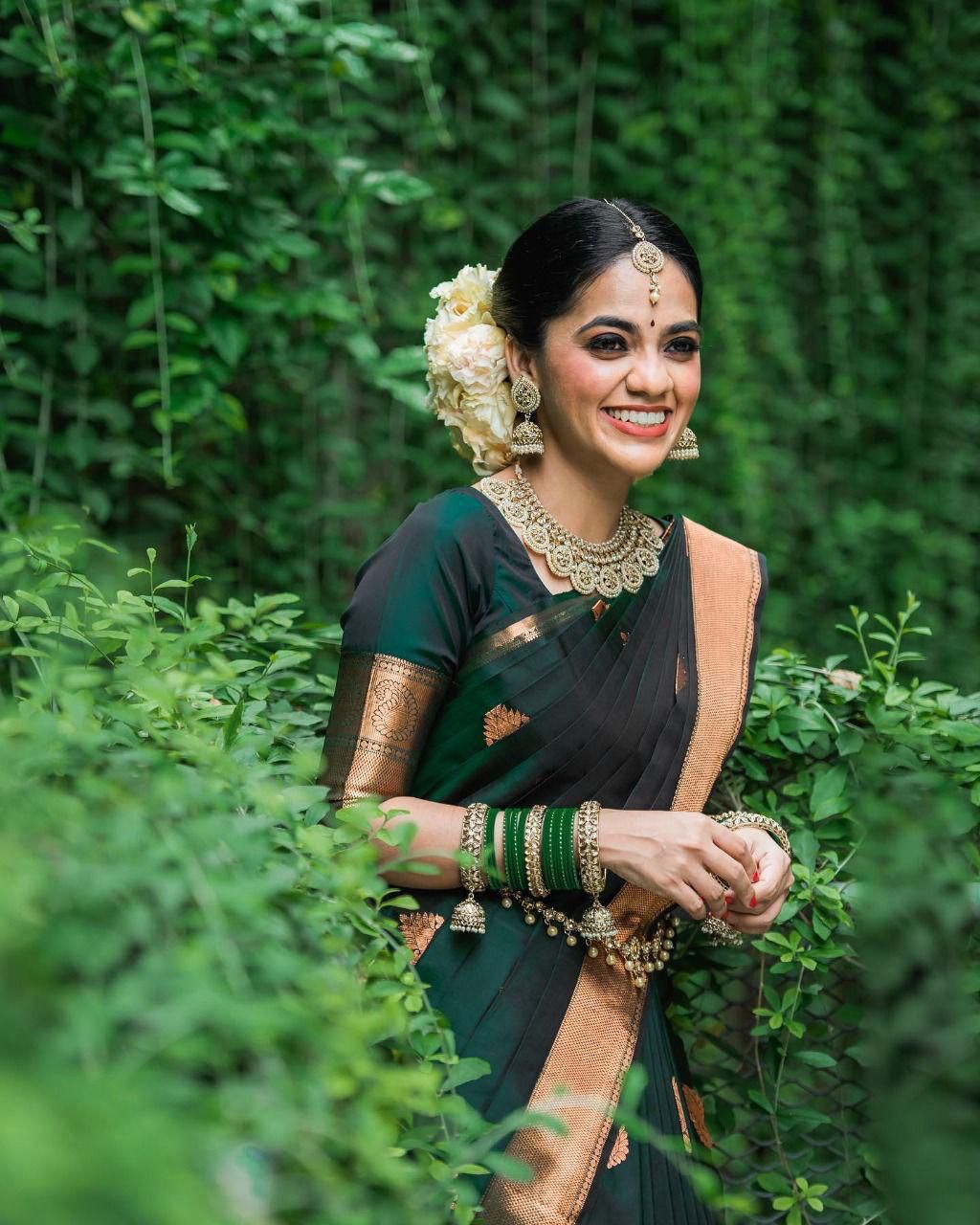 Lichi Silk Jacquard Saree Collection for Elegant Occasions - Posyfish.in