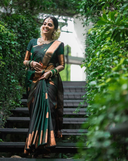 Lichi Silk Jacquard Saree Collection for Elegant Occasions - Posyfish.in