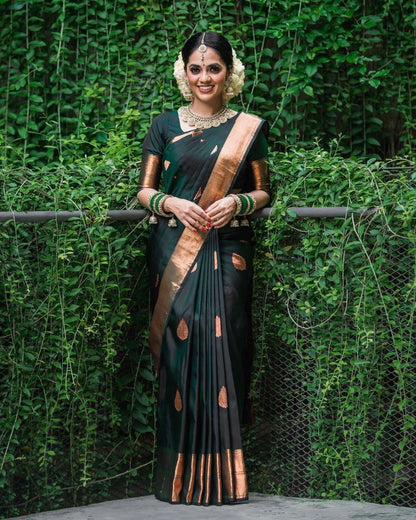Lichi Silk Jacquard Saree Collection for Elegant Occasions - Posyfish.in