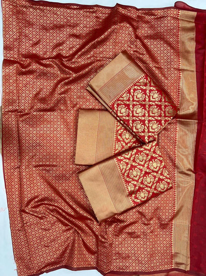 Lichi Silk Jacquard Saree Collection - Elegant Weaves for Every Occasion - Posyfish.in