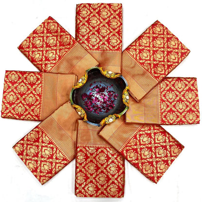Lichi Silk Jacquard Saree Collection - Elegant Weaves for Every Occasion - Posyfish.in