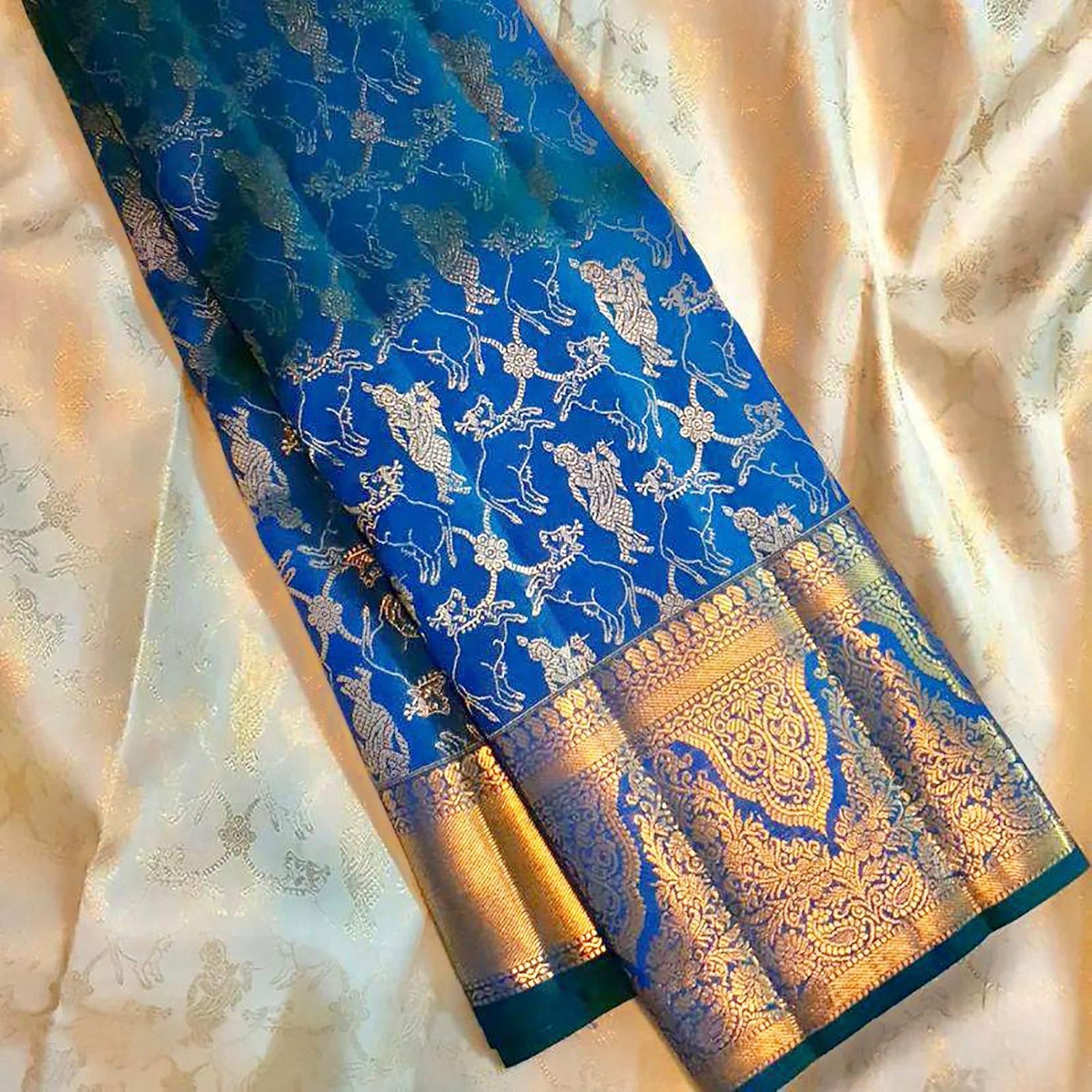 Lichi Soft Silk Saree for Festive Wear - Elegant and Luxurious - Posyfish.in