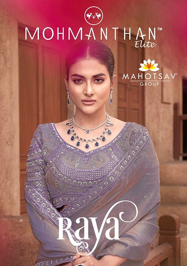 Designer Heavy Ready To Wear Saree for Party Wear - Posyfish.in