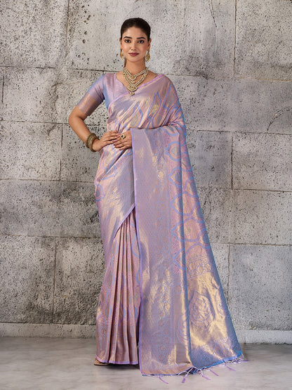 Blended Kanjivaram Silk Saree