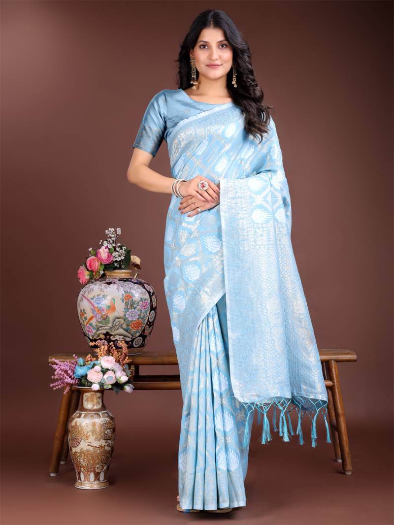 Printed Premium Cotton Saree for Everyday Elegance