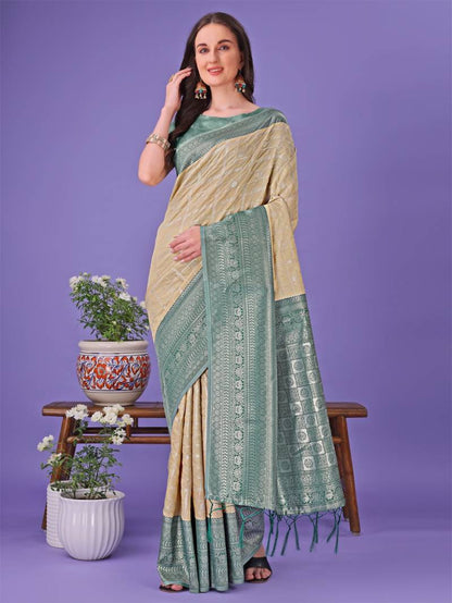 Traditional Cotton Saree – Soft, Lightweight & Elegant
