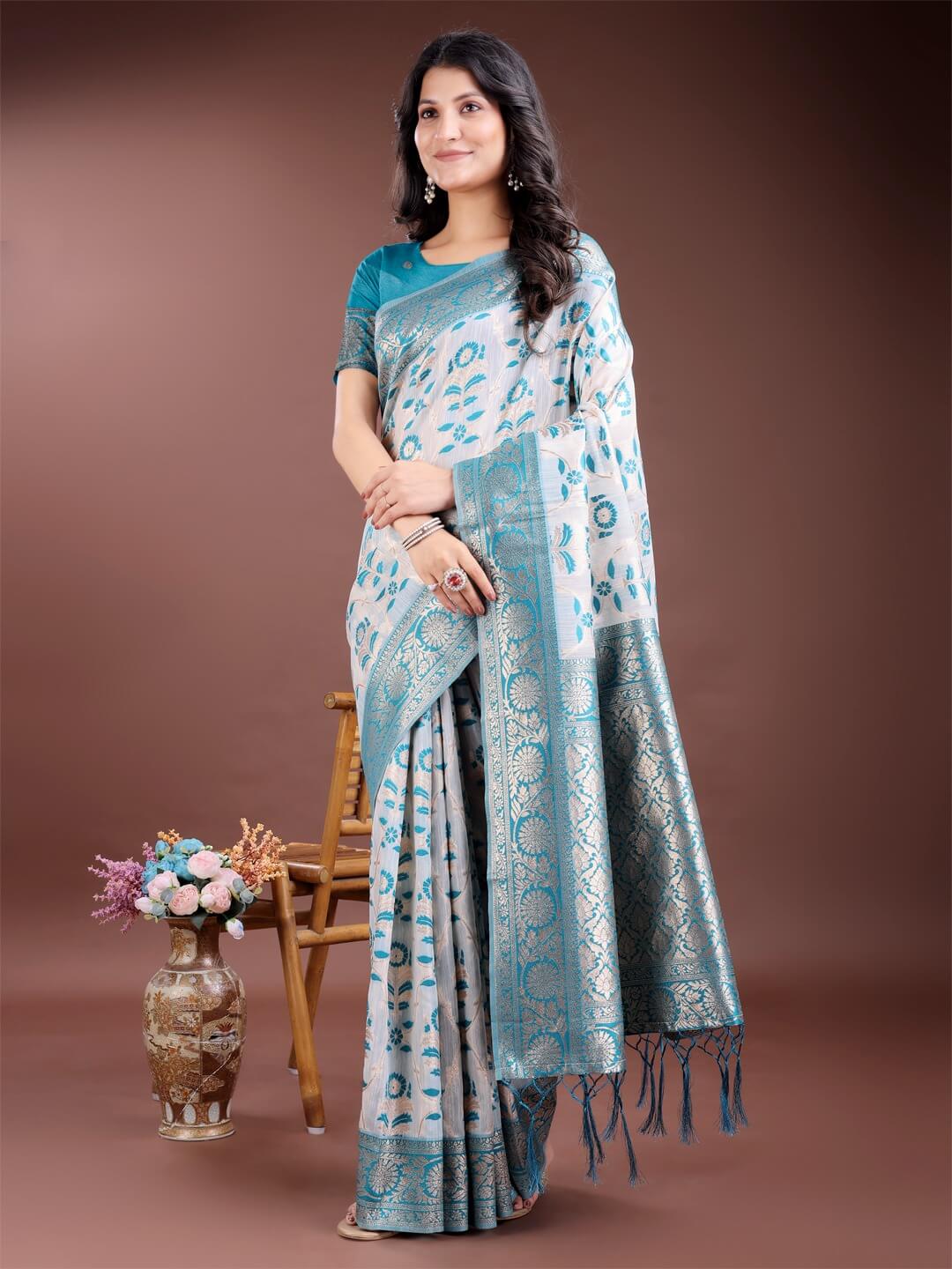 Pure Cotton Printed Saree for Women