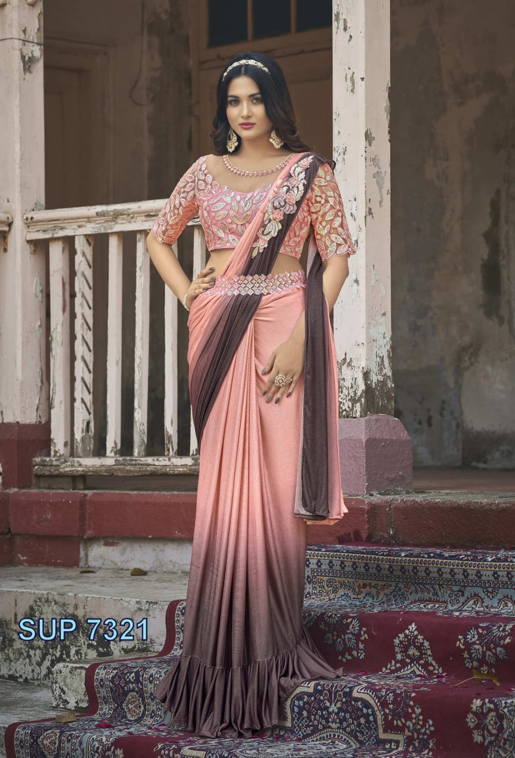 Super Star Hit Fancy Ready To Wear Saree Collection - Posyfish.in