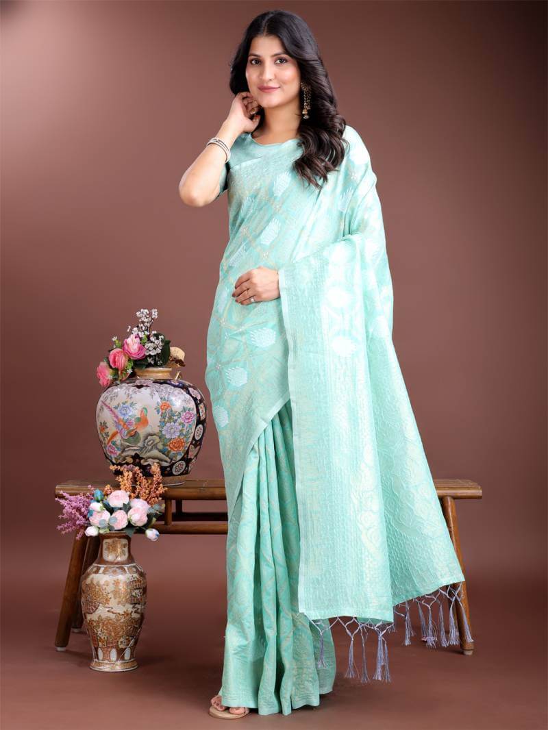Printed Premium Cotton Saree for Everyday Elegance