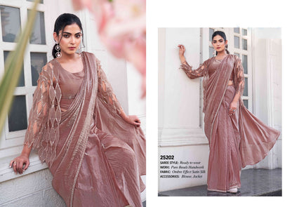 Ophelia New Designer Party Wear Saree - Ready to Wear Elegance - Posyfish.in