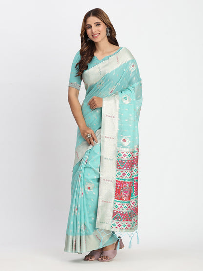 Lightweight Cotton Saree for Office & Daily Wear