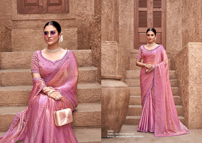 Designer Heavy Ready To Wear Saree for Party Wear - Posyfish.in