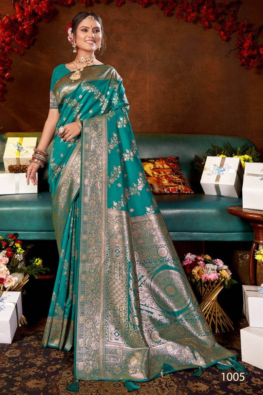 Premium Silk Saree for Women - Elegant Wedding & Festive Ethnic Wear - Posyfish.in