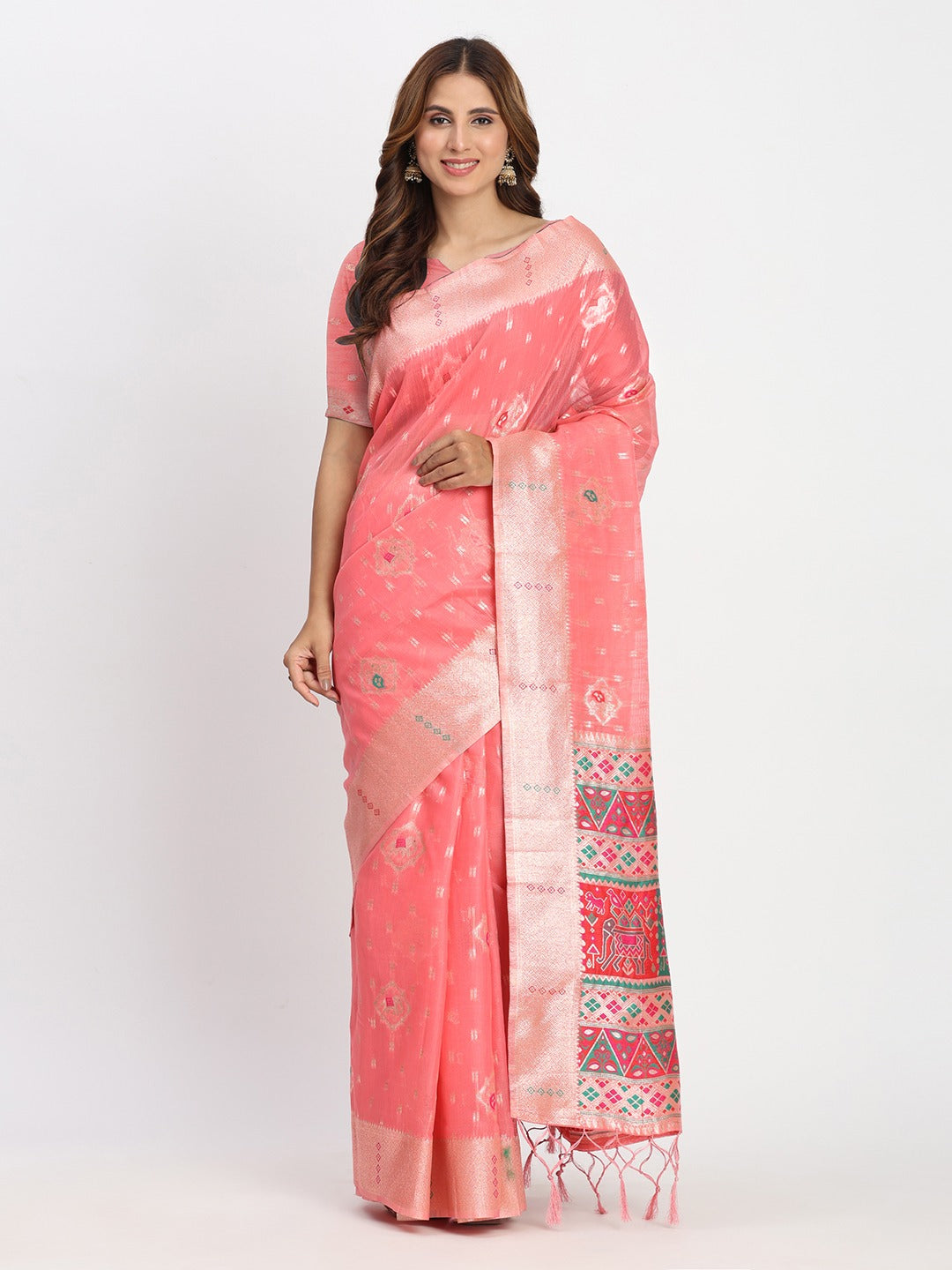 Lightweight Cotton Saree for Office & Daily Wear