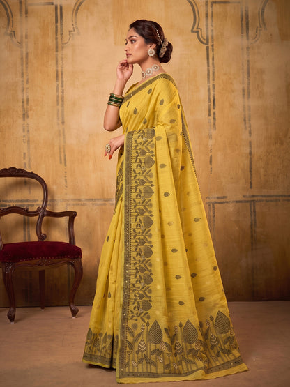 Premium Designer Cotton Sarees For Daily and Office Wear