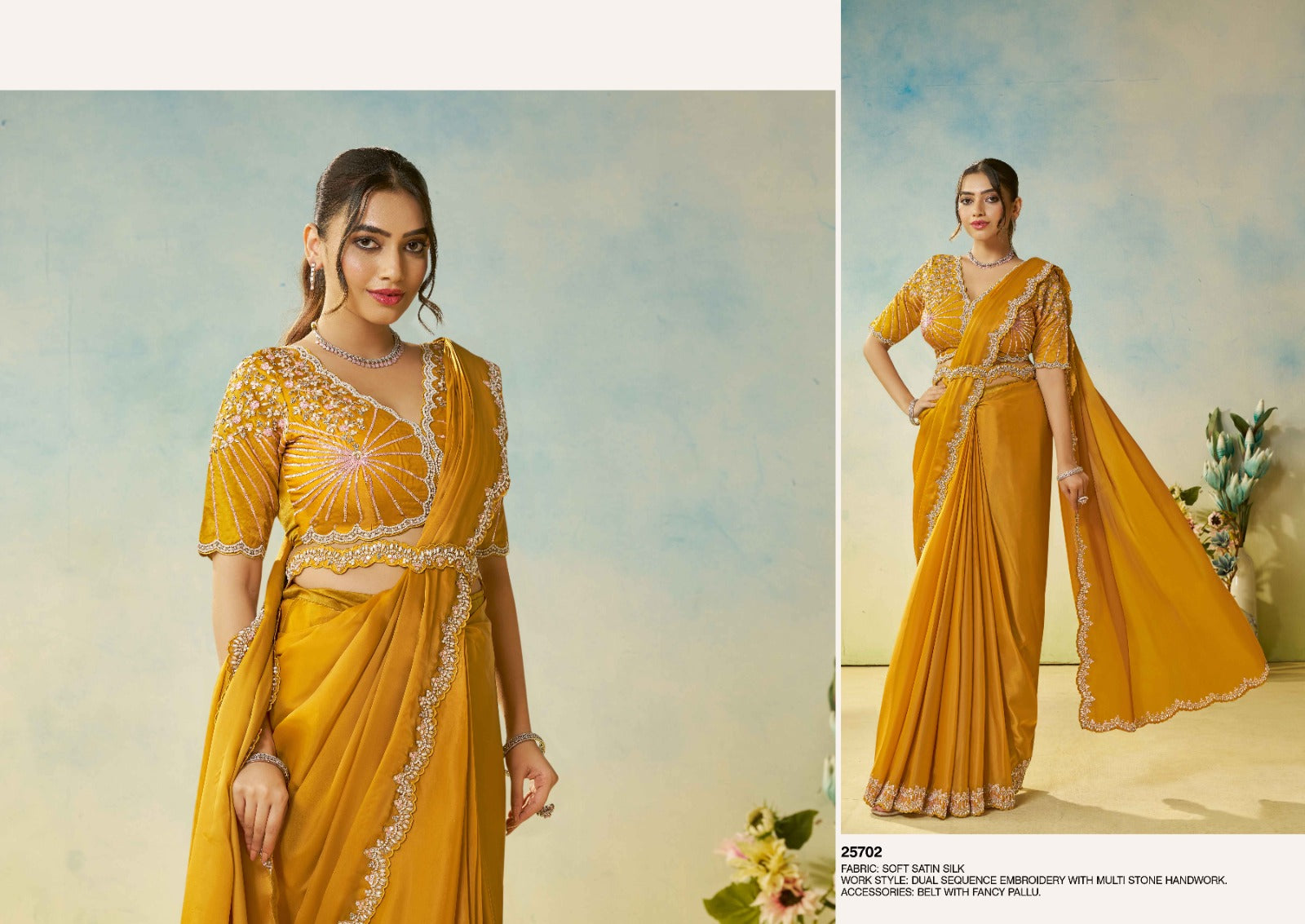 Odyssey Designer Saree Collection for Effortless Elegance - Posyfish.in
