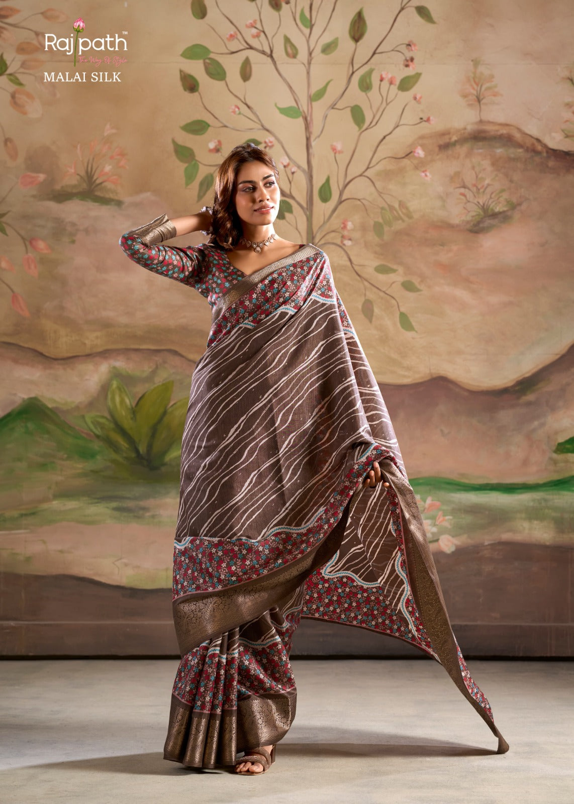 Jamoon Silk Saree - Chic Designer Saree for Classic Elegance - Posyfish.in