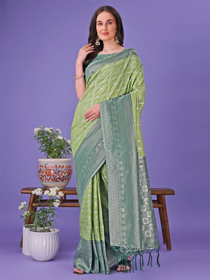 Traditional Cotton Saree – Soft, Lightweight & Elegant