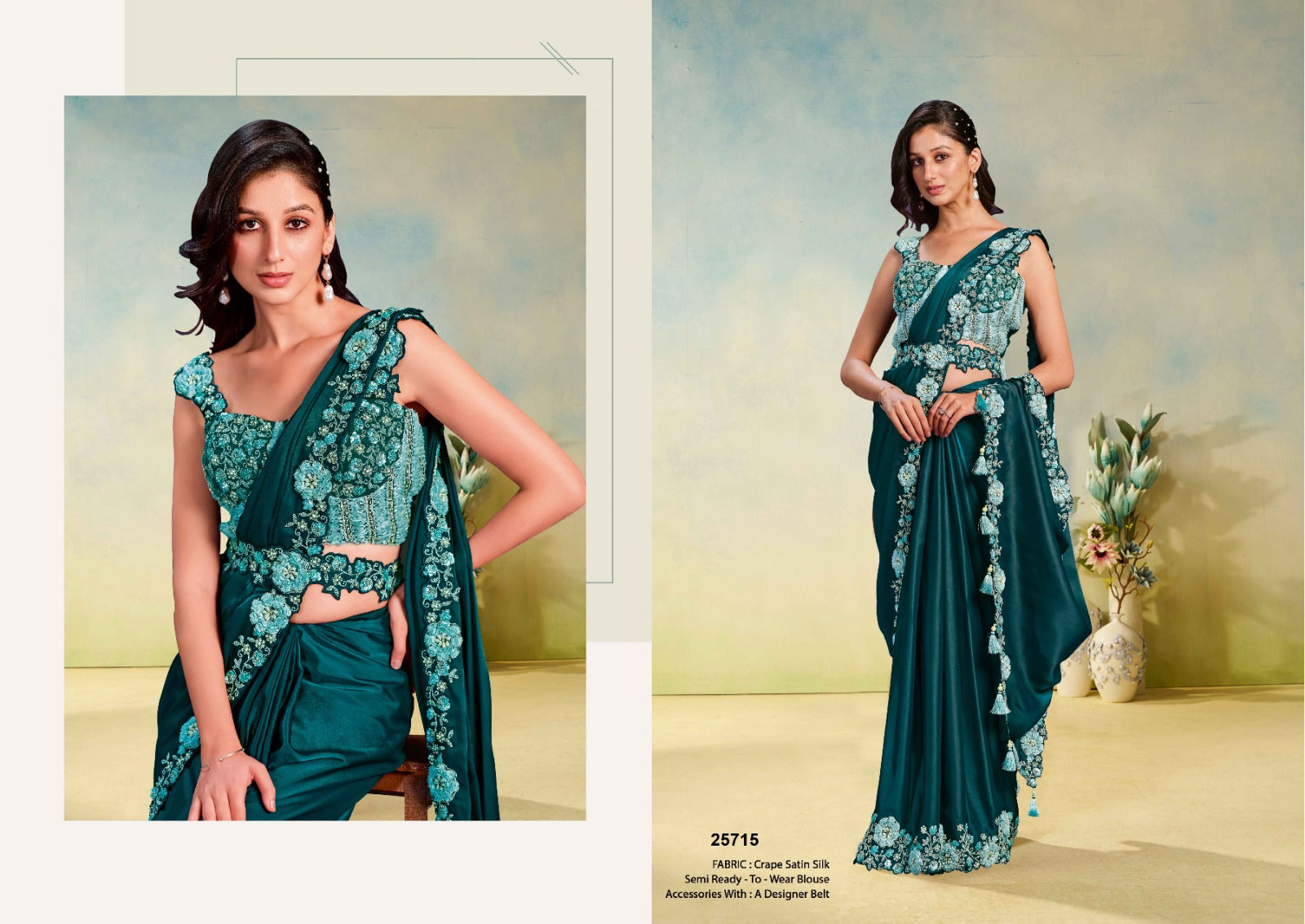 Odyssey Designer Saree Collection for Effortless Elegance - Posyfish.in