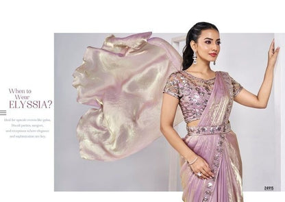 Designer Heavy Party Wear Saree for Elegant Occasions - Posyfish.in