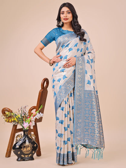 Comfort Fit Printed Cotton Saree for All Occasions