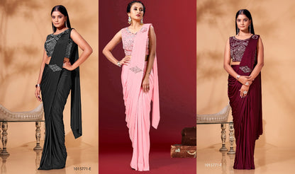Exclusive Ready To Wear Fancy Saree Collection - Elevate Your Style - Posyfish.in