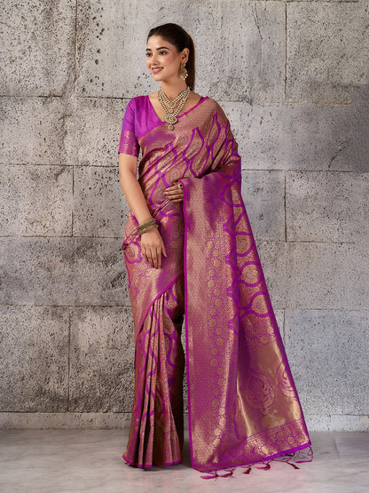 Blended Kanjivaram Silk Saree