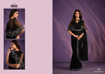 Exotica Designer Heavy Ready To Wear Saree Collection for Stunning Party Wear - Posyfish.in