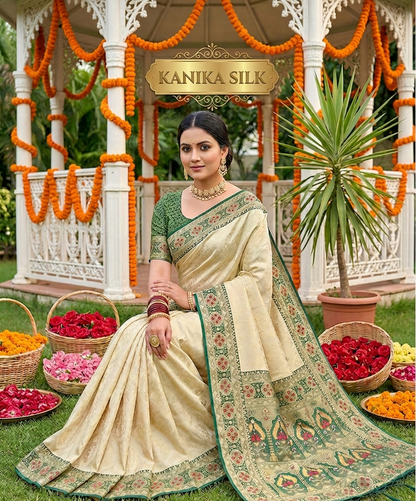 Premium Designer Silk Saree for Women - Elegant & Stylish Attire - Posyfish.in